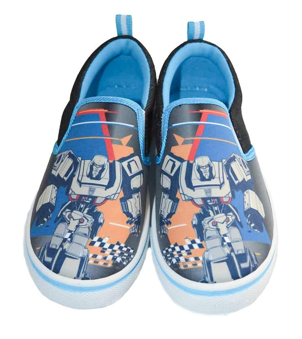 Kids Shoes - Kids Shoes Transformers Youth Boys Slip-on Canvas Shoes - (11T to 3)
