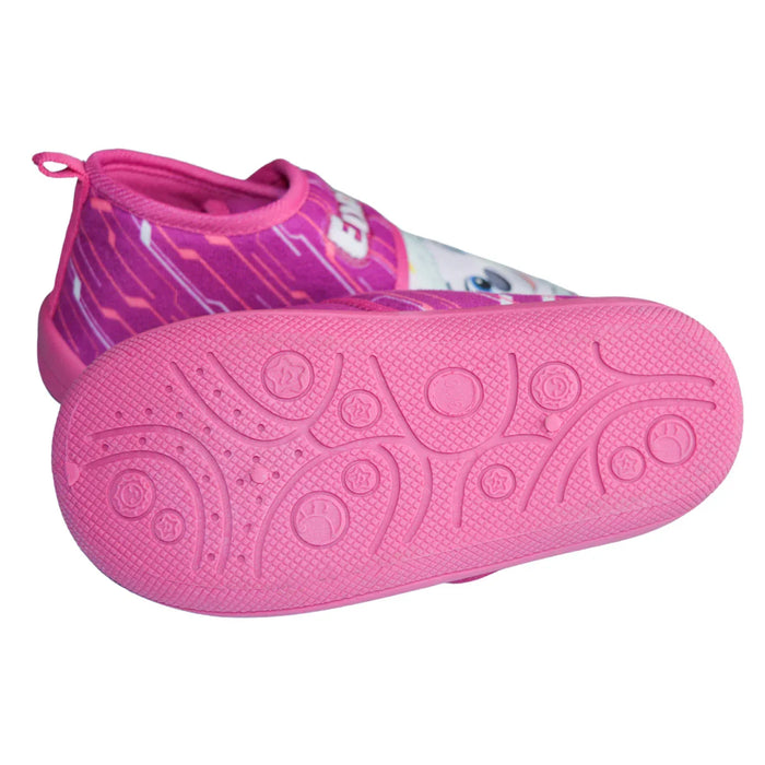 Kids Shoes - Paw Patrol Cute Girls Daycare Slippers – Skye & Everest – Non-Slip Soft Indoor Shoes (Pink)- (5-6T to 11-12)