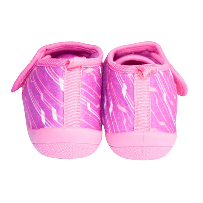 Kids Shoes - Paw Patrol Cute Girls Daycare Slippers – Skye & Everest – Non-Slip Soft Indoor Shoes (Pink)- (5-6T to 11-12)