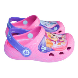 Kids Shoes - Paw Patrol Girls' Sparkle Clogs – Skye & Everest Slip-on Sandales - (5/6T-11/12T)