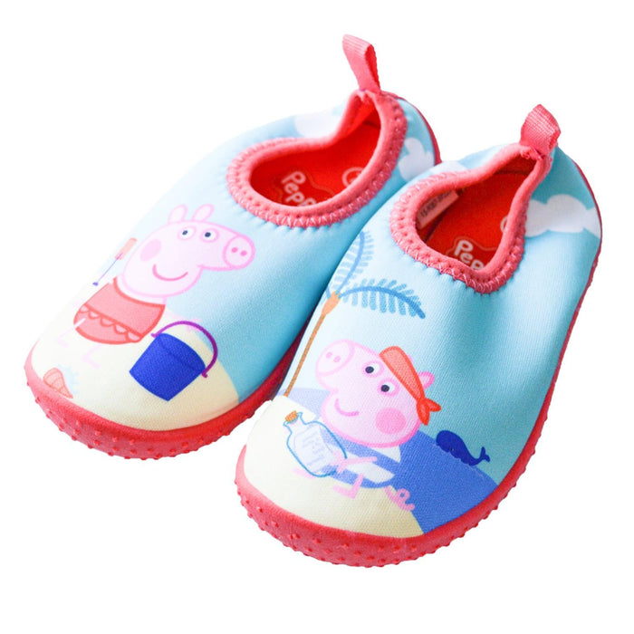 Kids Shoes - Peppa Pig Toddler Girls Water Shoes - (7T to 10T)