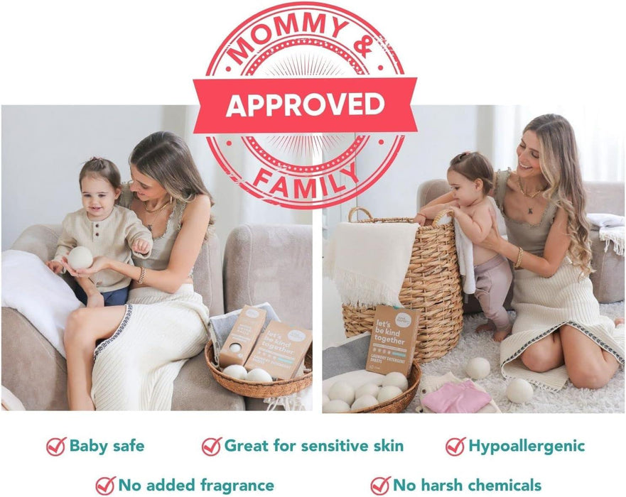 Kind Laundry® - Kind Laundry Wool Dryer Balls (3-Pack)