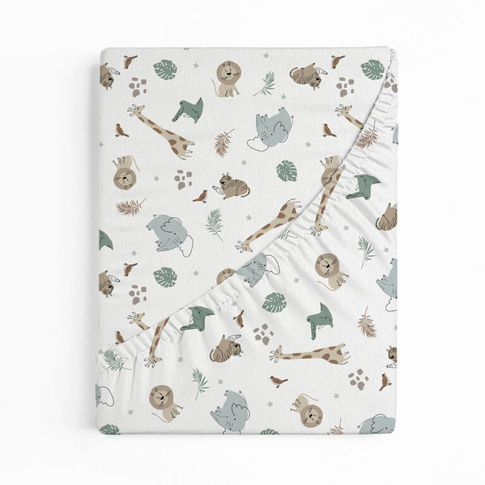 Koala Baby Flannel Fitted Crib Sheet