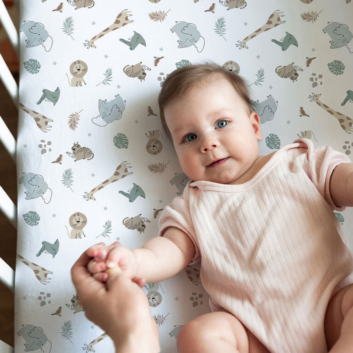 Koala Baby Flannel Fitted Crib Sheet