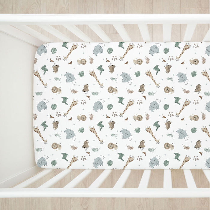 Koala Baby Flannel Fitted Crib Sheet