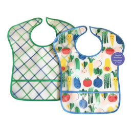 Koalababy - Koala Baby – 2-Pack EVA Bibs (Veggie Garden & Noodle Bowls)