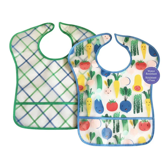 Koalababy - Koala Baby – 2-Pack EVA Bibs (Veggie Garden & Noodle Bowls)