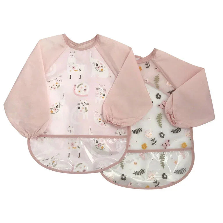 Koalababy - Koala Baby – 2-Pack Long-Sleeve Smock Bibs | Size 6-24m