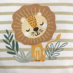 Koalababy - Koala Baby – 5-Pack Soft Jersey Bibs (Lion & Elephant Prints)