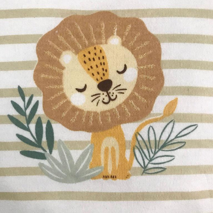 Koalababy - Koala Baby – 5-Pack Soft Jersey Bibs (Lion & Elephant Prints)