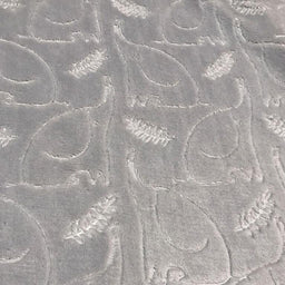 Koalababy - Koala Baby – Embossed Plush Baby Blanket (Grey Elephant)