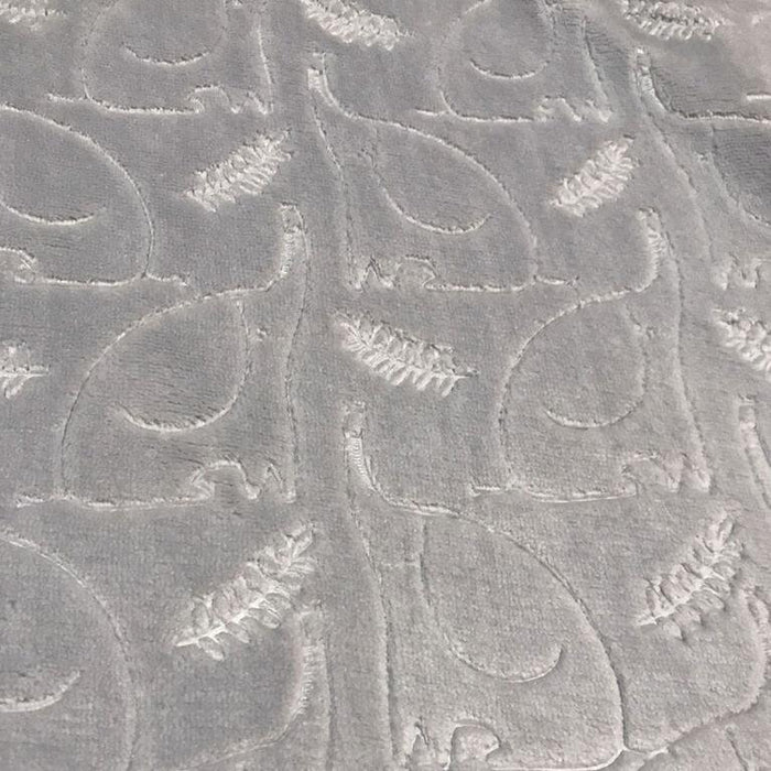 Koalababy - Koala Baby – Embossed Plush Baby Blanket (Grey Elephant)