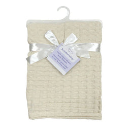 Koalababy - Koala Baby – Muslin Ottoman Weave Blanket (Sage & Ivory)
