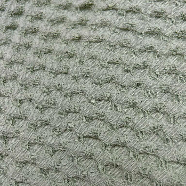 Koalababy - Koala Baby – Muslin Ottoman Weave Blanket (Sage & Ivory)