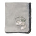 Koalababy - Koala Baby – Ribbed Knit Baby Blanket (Bunny Taupe Or Fox Grey)