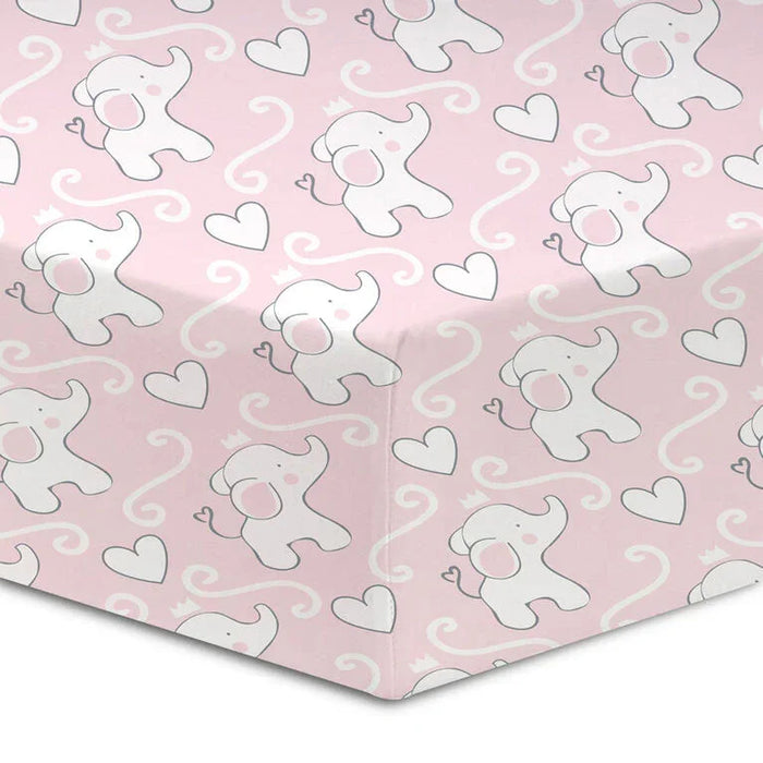 Koalababy - Koalababy Percale Fitted Crib Sheet