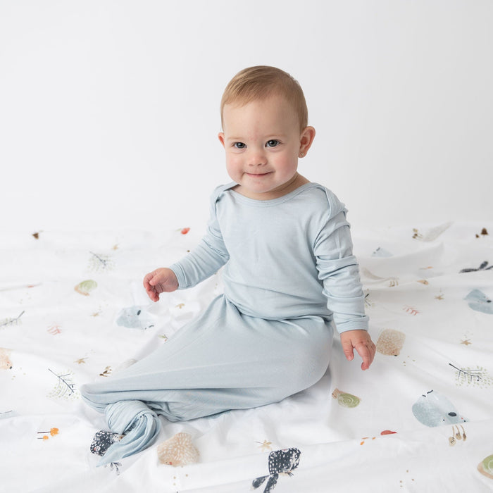 Kushies® Komfies Knotted Gown | 3m to 6m