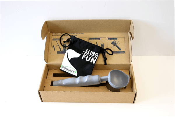 Kompact9 - Kompact9 Retractable Ball Launcher Grey