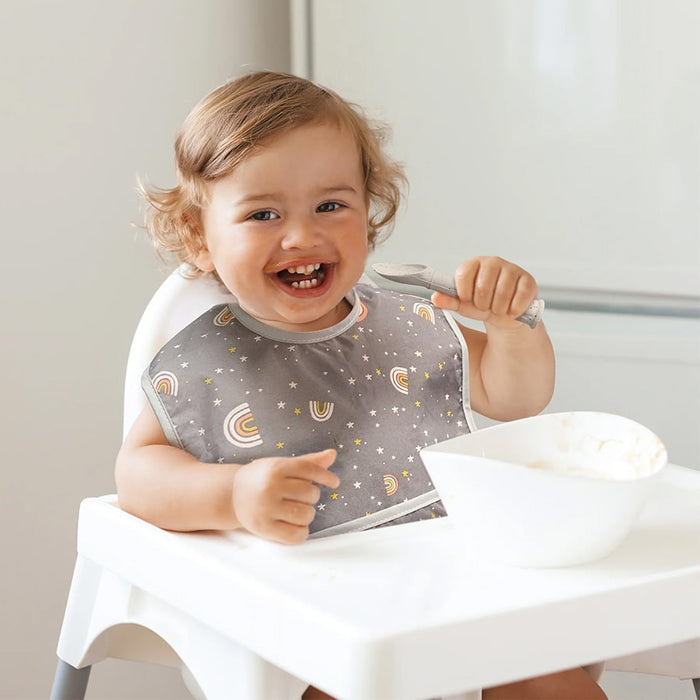 Kushies Bavette Cleanbib imperméable pour bébé - 6-12 mois