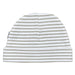 Kushies® - Kushies Baby Beanie 3-6m - Heather Grey Stripe