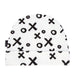 Kushies® - Kushies Baby Beanie 3-6m - XO Black and White