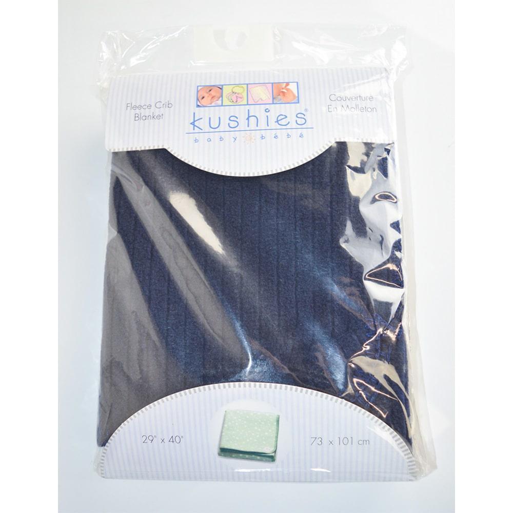 Kushies® - Kushies Baby Fleece Blanket - Navy