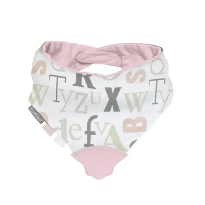 Kushies® - Kushies Chew Bib – 2-in-1 Bandana Bib with Built-in Teether