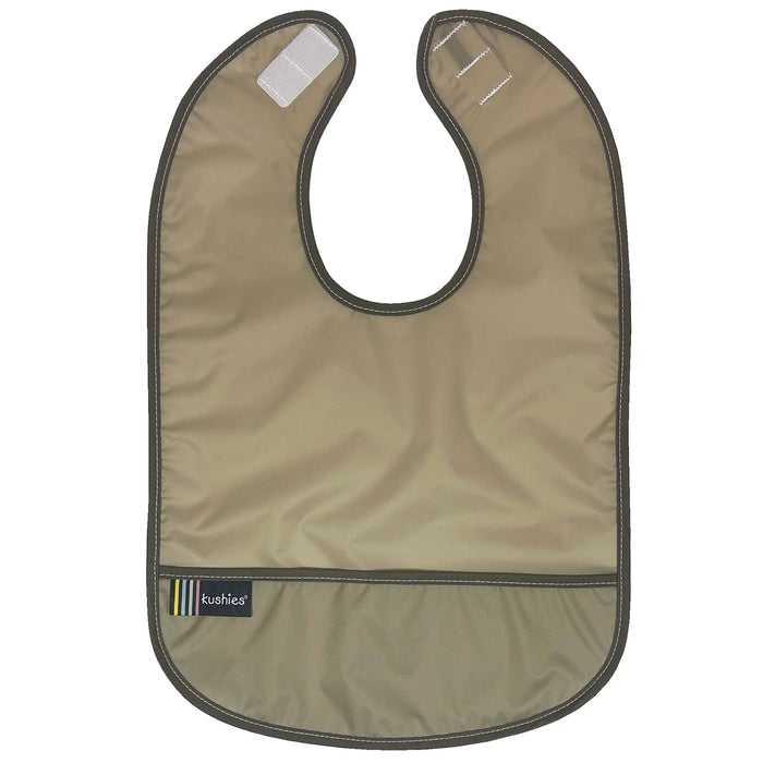 Kushies® - Kushies Cleanbib Waterproof Baby Bib - Size 12m+