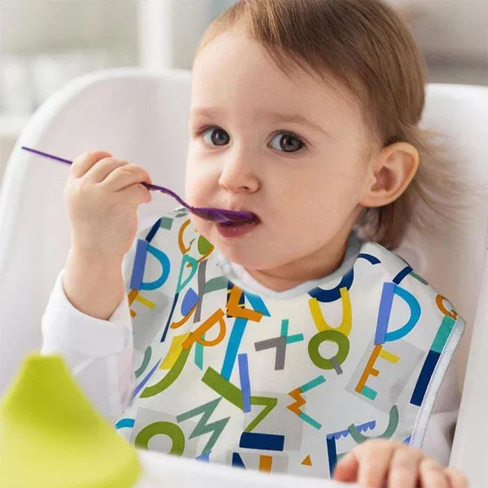 Kushies® - Kushies Cleanbib Waterproof Baby Bib - Size 12m+