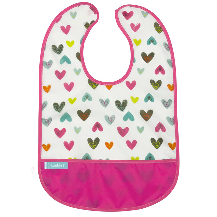 Kushies® - Kushies Cleanbib Waterproof Baby Bib - Size 12m+