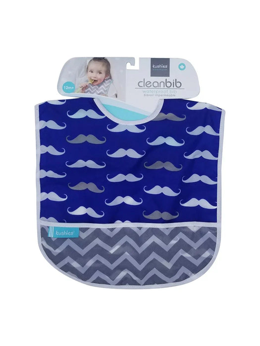 Kushies® - Kushies Cleanbib Waterproof Baby Bib - Size 6-12m