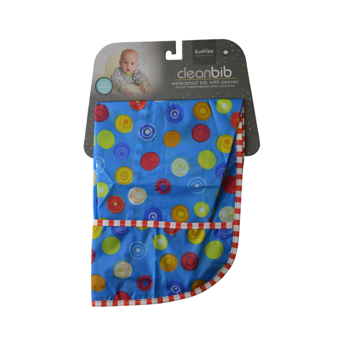 Kushies® - Kushies Cleanbib – Waterproof with Sleeves size 4-6 years
