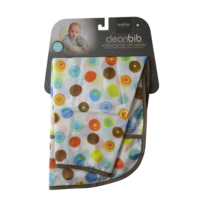 Kushies® - Kushies Cleanbib – Waterproof with Sleeves size 4-6 years