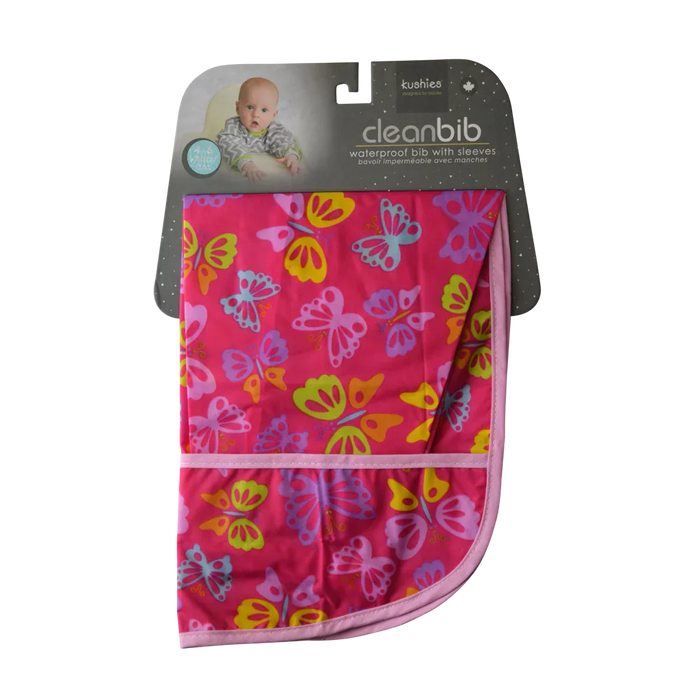 Kushies® - Kushies Cleanbib – Waterproof with Sleeves size 4-6 years