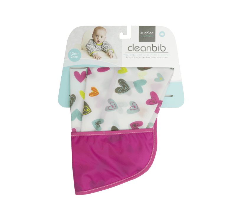 Kushies® - Kushies Cleanbib with Sleeves | Size 12-24m