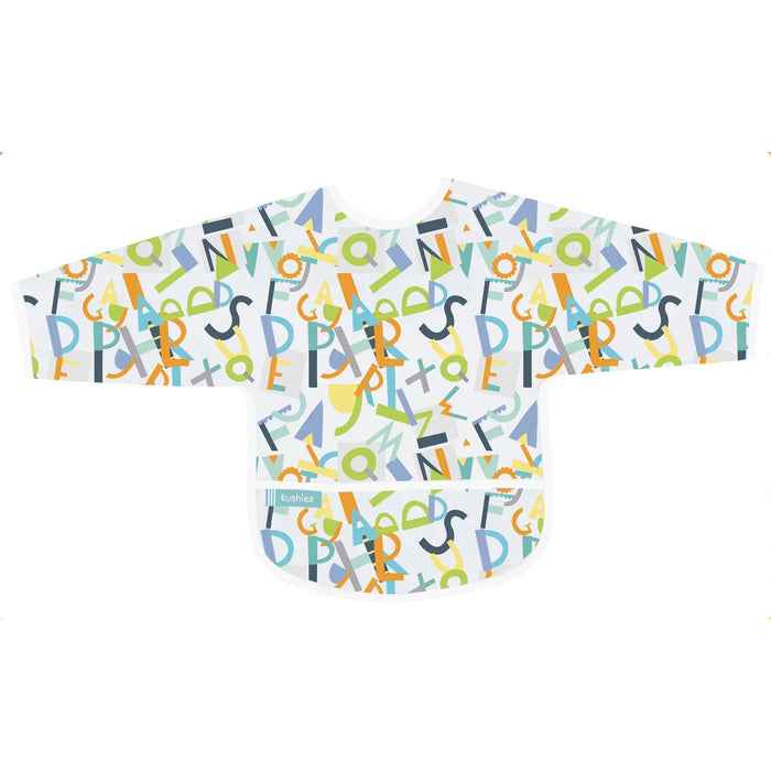 Kushies® - Kushies Cleanbib with Sleeves | Size 6-12m