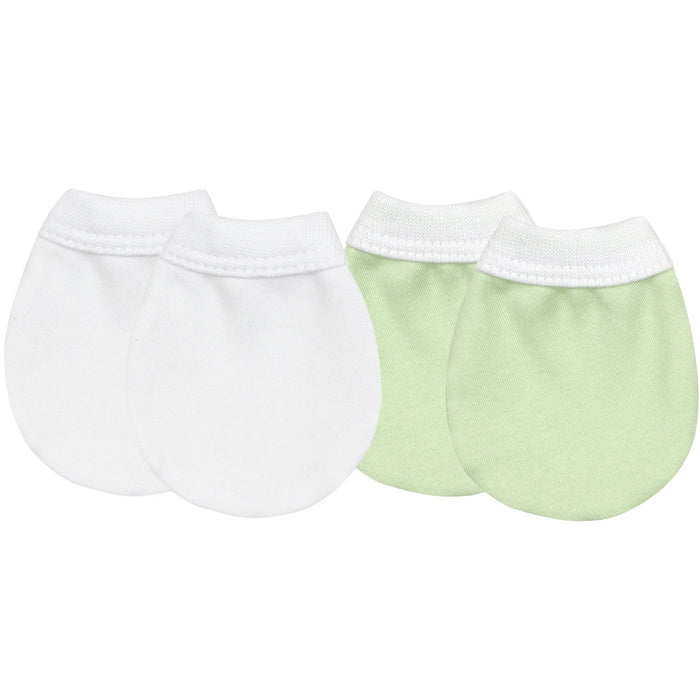 Kushies® - Kushies Jersey | No Scratch Mittens 2 Pack