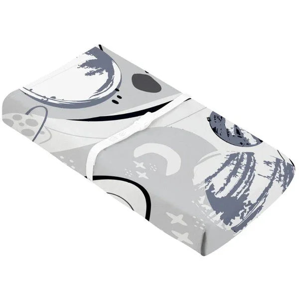 Kushies® - Kushies Percale Dream Change Pad Cover - Space Blues