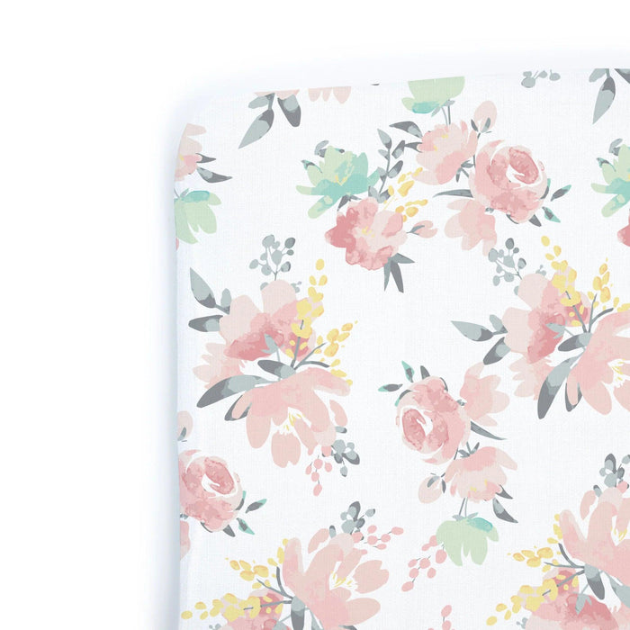 Kushies® - Kushies Percale Dream Playard Sheet - Floral