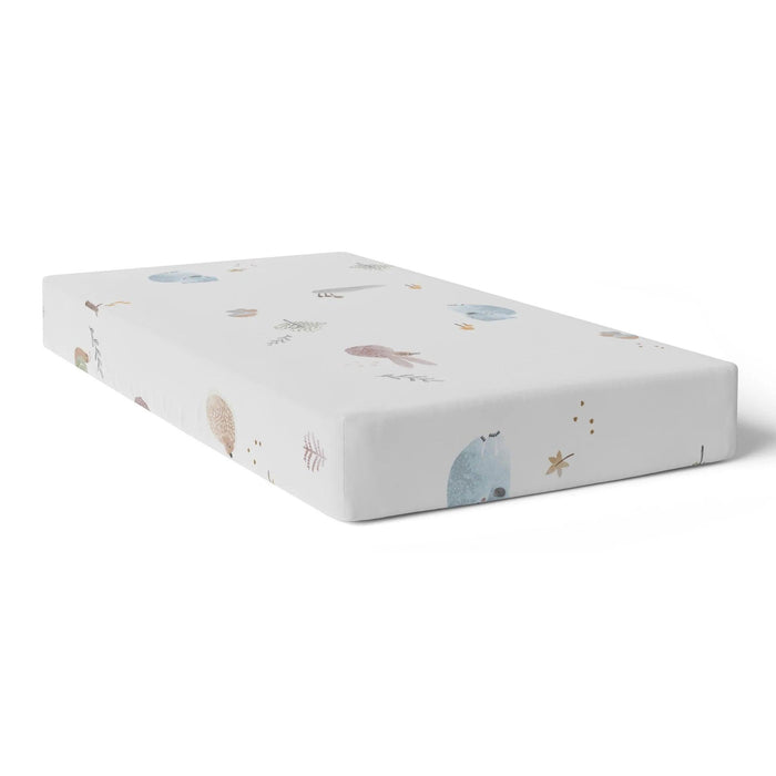 Kushies® - Kushies S730-216 Percale Crib Sheets - Forest Animals