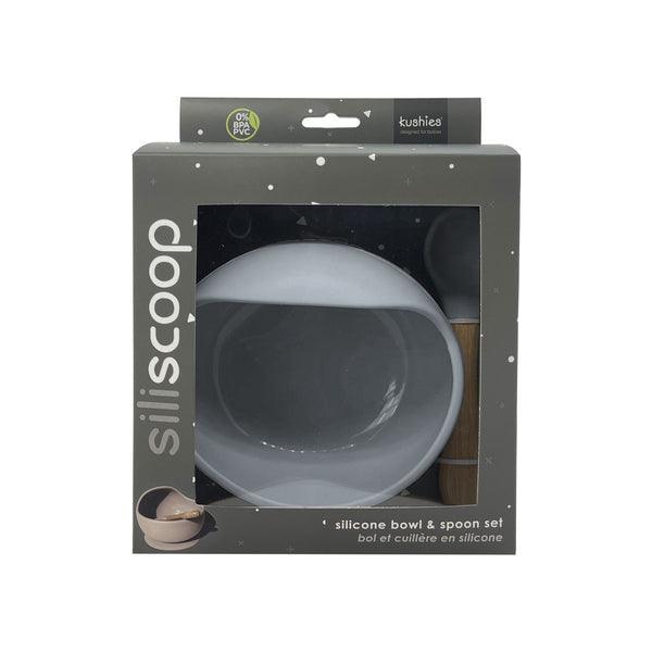 Kushies® - Kushies Siliscoop Bowl & Spoon Set
