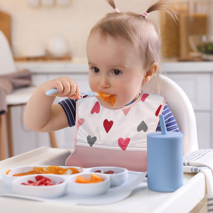 Kushies® - Kushies Silisoft Bib with Silicone Pocket