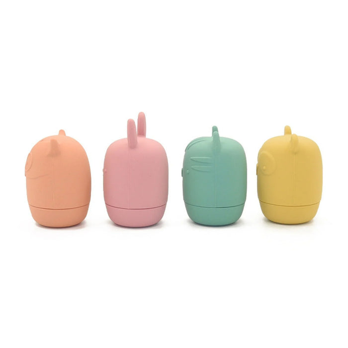 Kushies® - Kushies Silisqueeze | Silicone Bath Toy Set | 4pc