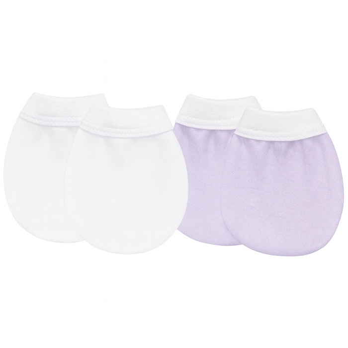 Kushies Jersey | No Scratch Mittens 2 Pack