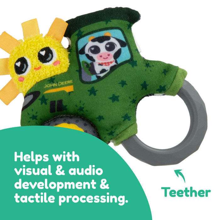 Lamaze® - Lamaze & John Deere My First Tractor Rattle and Teether Toy