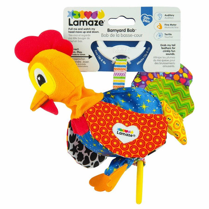 Lamaze® - Lamaze Clip & Go Barnyard Bob the Rooster Baby Toy