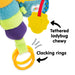 Lamaze® - Lamaze Freddie The Firefly Hook Baby Toy