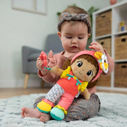 Lamaze® - Lamaze My Friend Jasmine Doll Rattle & Teether Toy