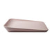 Leander Matty baby changing waterproof mat in light pink shown on a plain white background.