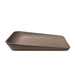 Leander Matty baby changing waterproof mat in brown shown on a white background.